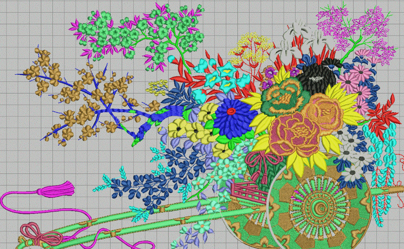 供應(yīng)刺繡工藝品 秋天紅色楓葉風(fēng)景刺繡畫