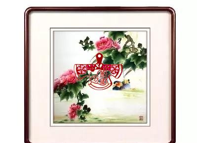 鴛鴦牡丹 鴛鴦牡丹