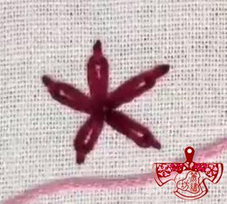 緞紋刺繡針法 緞紋刺繡針法