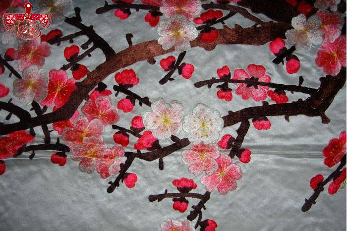 梅花刺繡 梅花刺繡