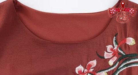 高端繡花連衣裙 高端繡花連衣裙