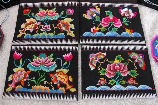 蒙古族的刺繡 蒙古族的刺繡