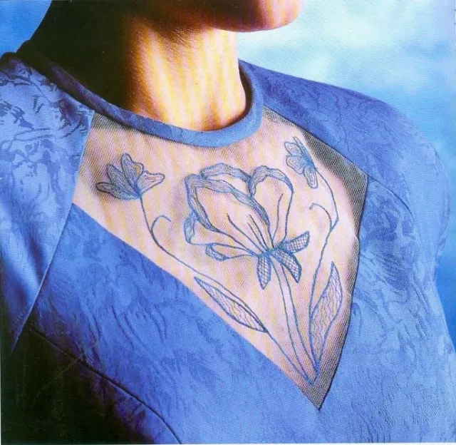 怎么在衣服上嵌入漂亮的蕾絲電腦繡花 怎么在衣服上嵌入漂亮的蕾絲電腦繡花