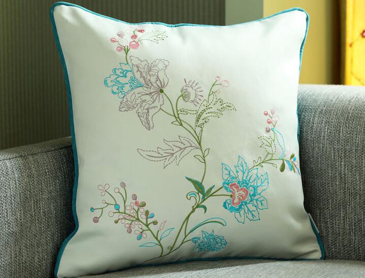 靠枕靠墊抱枕繡花加工 靠枕靠墊抱枕繡花加工
