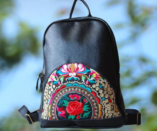 真皮繡花包繡花鞋加工 真皮繡花包繡花鞋加工