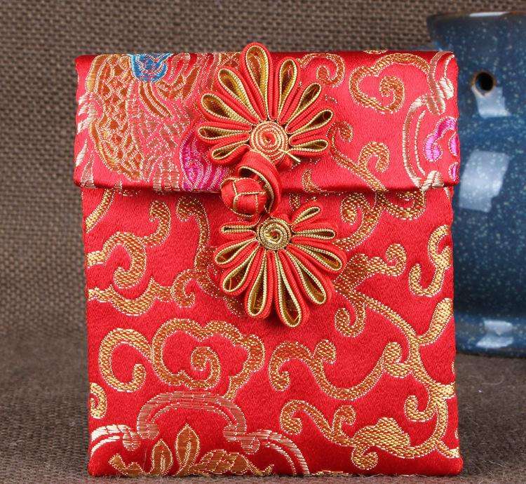 中國風錦緞刺繡包袋欣賞 中國風錦緞刺繡包袋欣賞