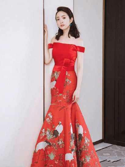 林依晨中國風繡花連衣裙盡顯女神魅力 林依晨中國風繡花連衣裙盡顯女神魅力