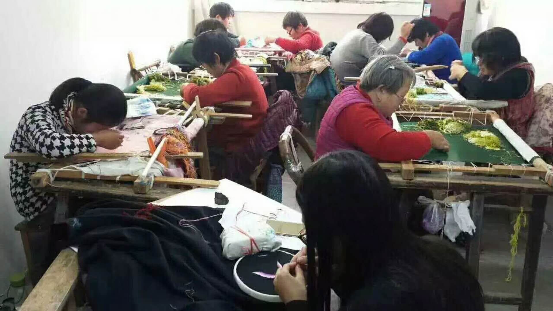 手繡加工車間 手繡加工車間