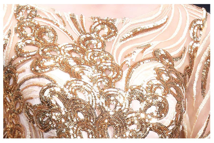 刺繡晚禮服讓女人更顯高貴奢華 刺繡晚禮服讓女人更顯高貴奢華