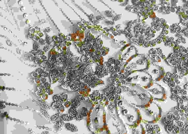紡織金片繡花加工 紡織金片繡花加工