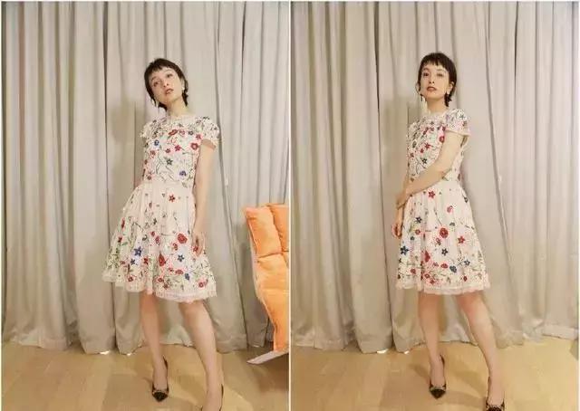 撞衫小碎花刺繡連衣裙的明星們,你更喜歡哪個呢 撞衫小碎花刺繡連衣裙的明星們,你更喜歡哪個呢