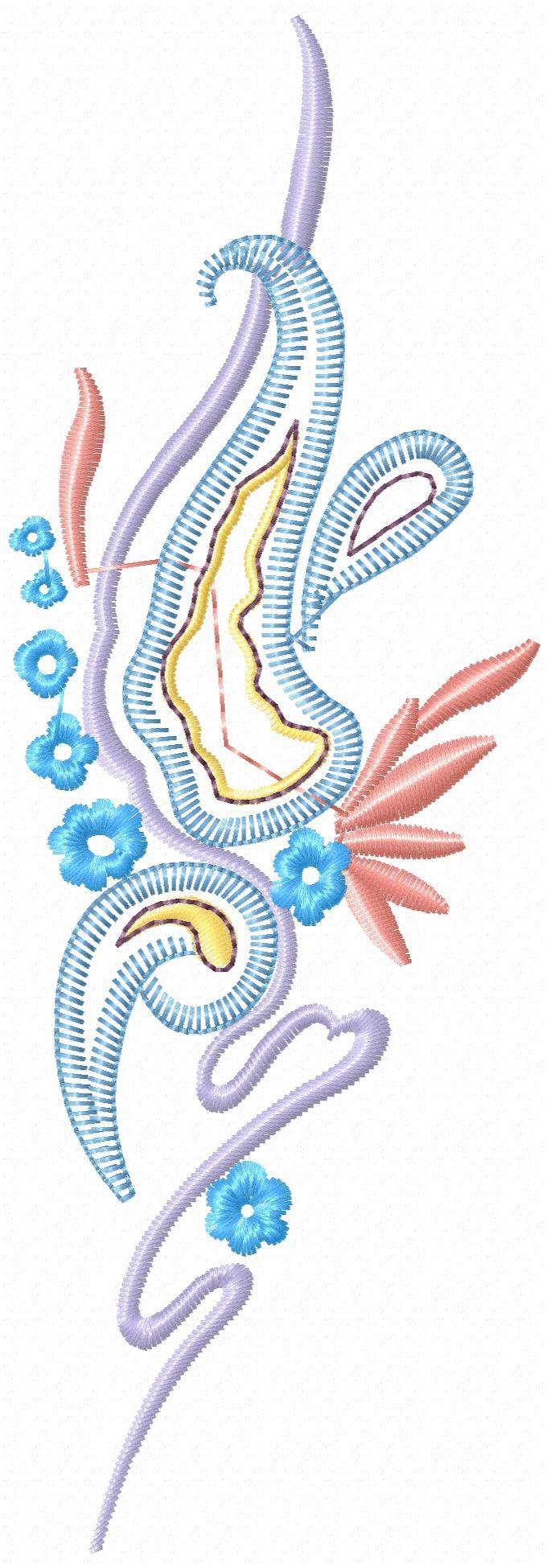 牛仔褲電腦繡花圖案 牛仔褲電腦繡花圖案