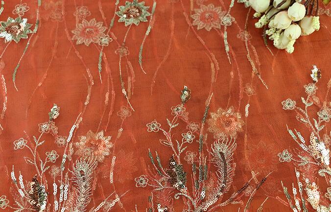 時裝亮片繡加工 時裝亮片繡加工