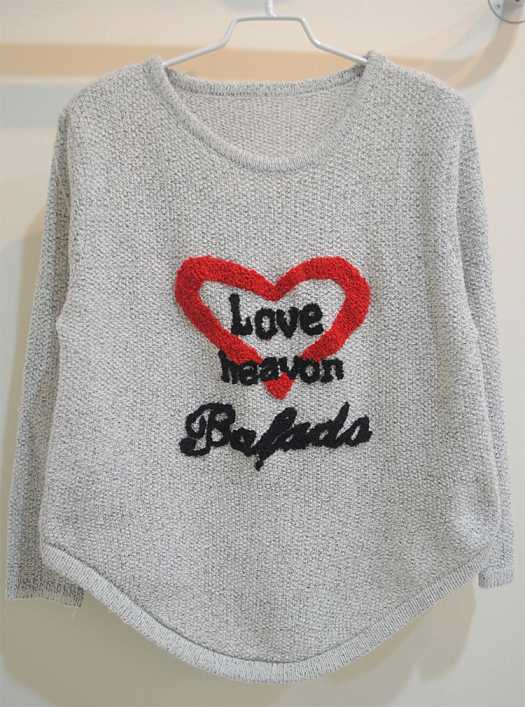 毛衣針織衫服裝繡花 毛衣針織衫服裝繡花