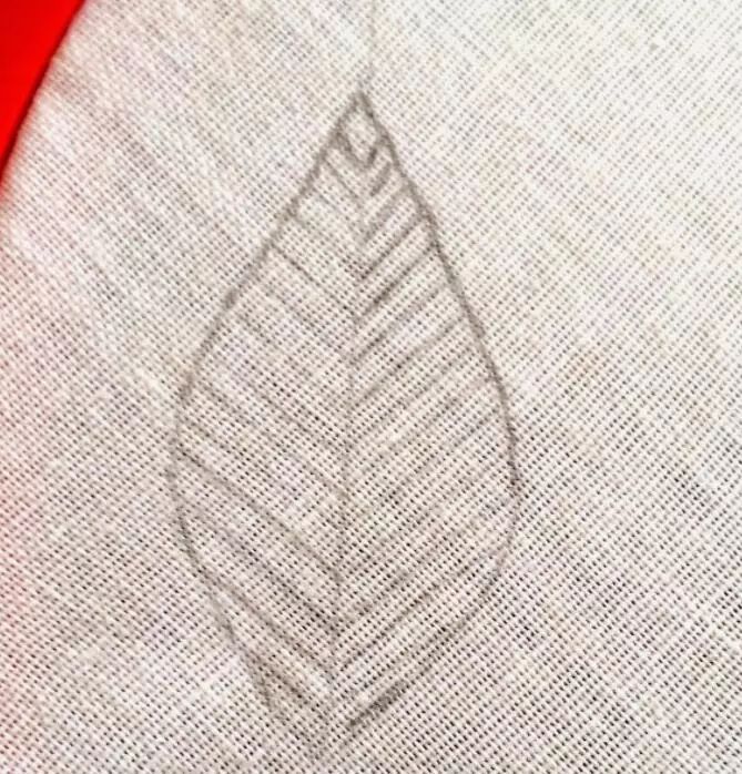 2種葉子立體刺繡效果繡法 2種葉子立體刺繡效果繡法