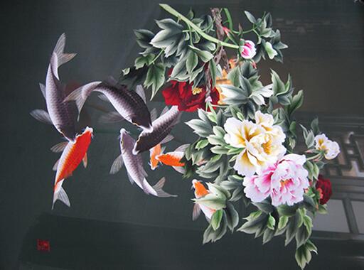 蜀繡針法和繡技特點 蜀繡針法和繡技特點