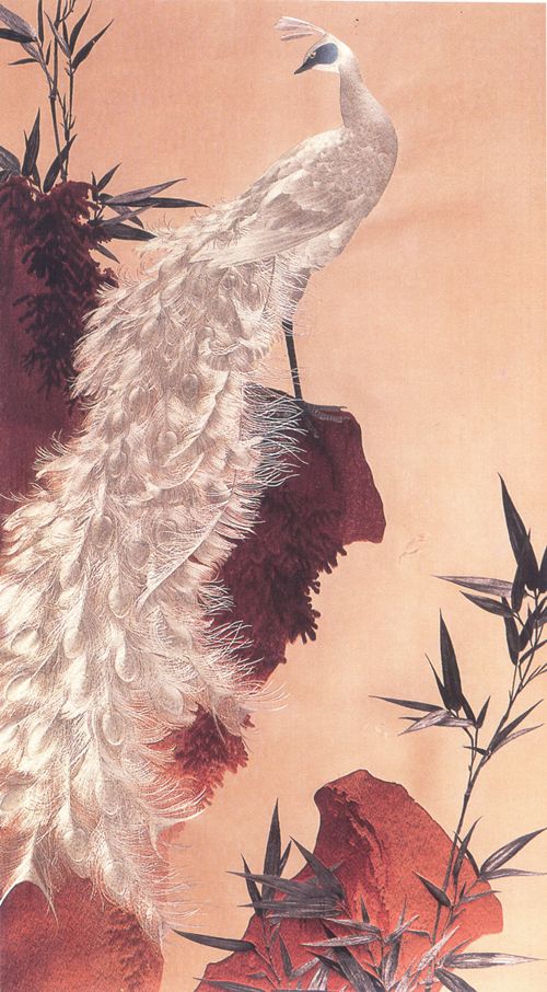 蘇繡孔雀 蘇繡孔雀